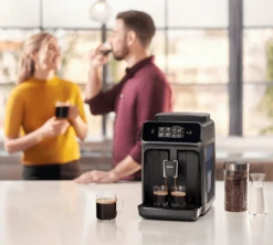 EP1220/00 PHILIPS Series 1200 - Noir Mat Garantie 3 Ans -Maxi Coffee Soldes 1220 5