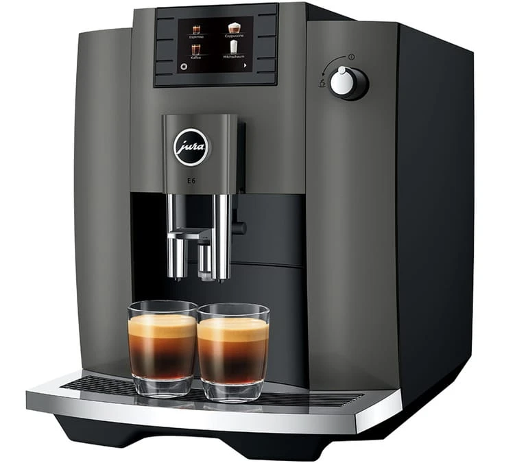 JURA E6 Dark Inox EC Garantie 3 ans JURA E6 Dark Inox EC Garantie 3 Ans -Maxi Coffee Soldes