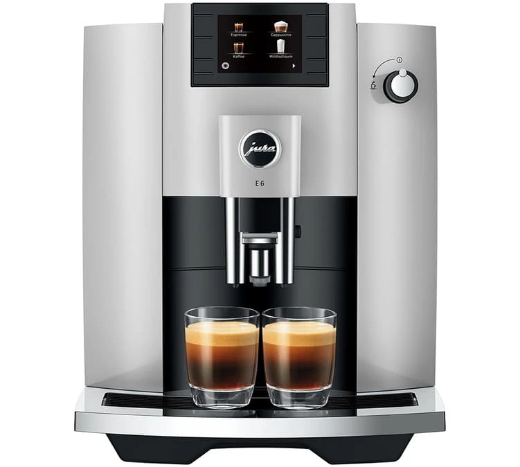 JURA E6 Platine EC Garantie 3 ans JURA E6 Platine EC Garantie 3 Ans -Maxi Coffee Soldes 2 machine a cafe a grain jura e6 platine