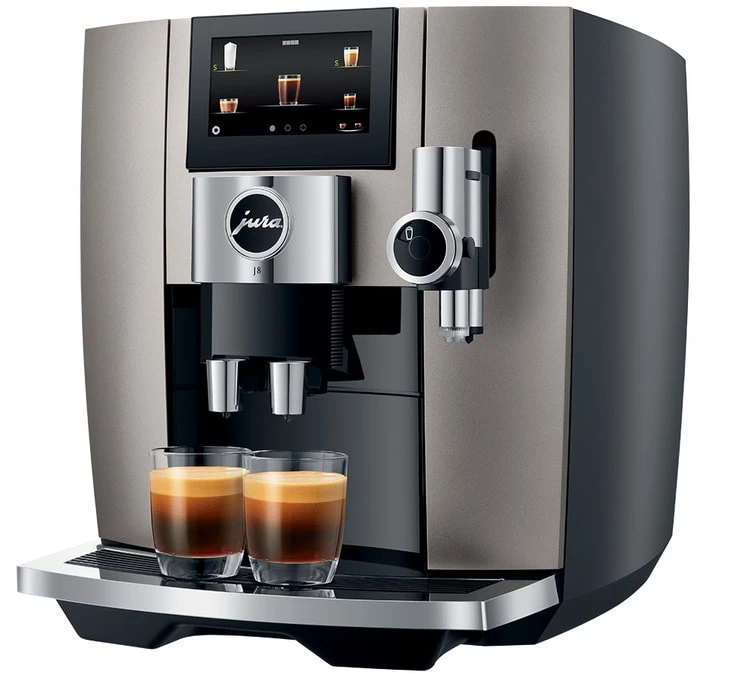 JURA J8 Midnight Silver Garantie 3 ans JURA J8 Midnight Silver Garantie 3 Ans -Maxi Coffee Soldes 2 machine a cafe grain jura j8 midnight silver
