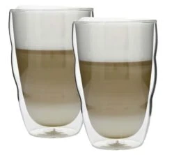 Verres Double Paroi BODUM - Pilatus 8cl Et 35cl -Maxi Coffee Soldes 2pilatus 35cl bodum 1