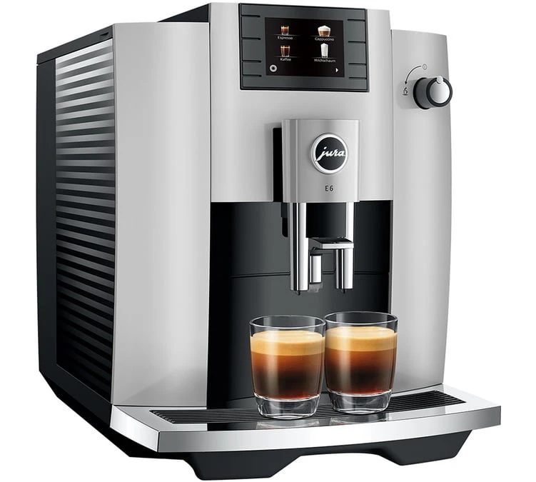JURA E6 Platine EC Garantie 3 ans JURA E6 Platine EC Garantie 3 Ans -Maxi Coffee Soldes 3 machine a cafe a grain jura e6 platine