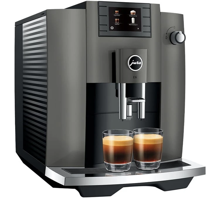 JURA E6 Dark Inox EC Garantie 3 ans JURA E6 Dark Inox EC Garantie 3 Ans -Maxi Coffee Soldes