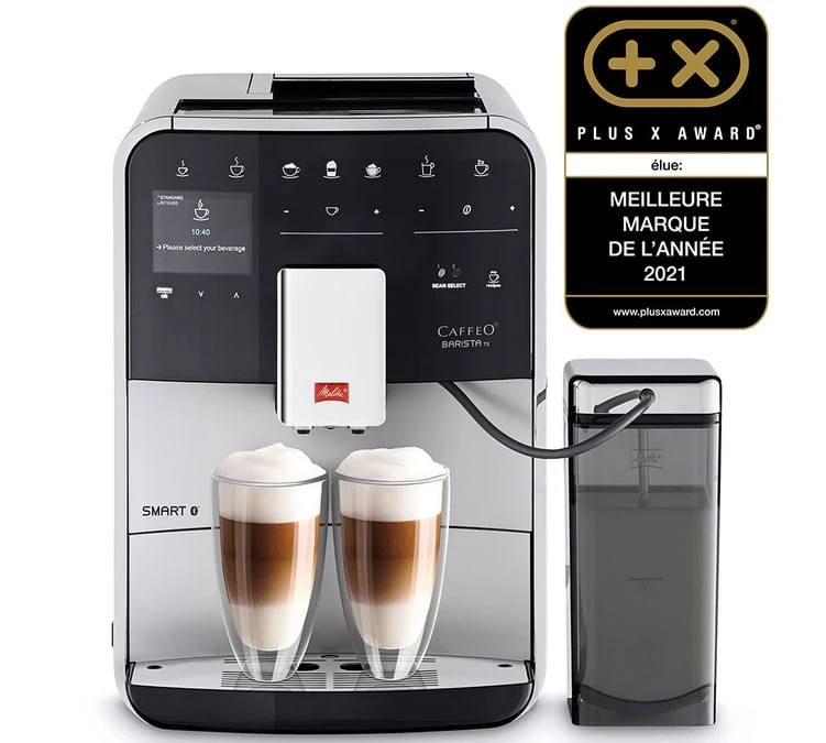 Melitta Barista TS Smart Connectée Argent F850-101 Garantie 3 ans Melitta Barista TS Smart Connectée Argent F850-101 Garantie 3 Ans -Maxi Coffee Soldes 3 melitta barista ts smartconnecte argent f850 101