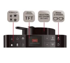 Melitta Caffeo Varianza CSP Inox F580-100 Garantie 3 Ans 4 Melitta Caffeo Varianza CSP Inox F580-100 Garantie 3 Ans -Maxi Coffee Soldes 3 melitta caffeo varianza f580 100