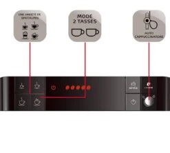 Melitta Caffeo Passione F540-101 Inox -Maxi Coffee Soldes 4 melitta caffeo passione f540 101