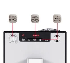 Melitta Caffeo Solo Argent / Noir E950-103 -Maxi Coffee Soldes 4 melitta caffeo solo e950 103