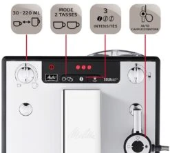 Melitta Caffeo Solo Perfect Milk Argent E 957-103 5 Melitta Caffeo Solo Perfect Milk Argent E 957-103 -Maxi Coffee Soldes 4 melitta caffeo solo e957 103