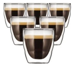 Verres Double Paroi BODUM - Pilatus 6x8cl