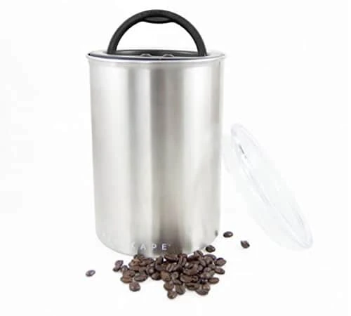 Boîte conservatrice inox argent avec vide d'air 500g - Airscape Boîte Conservatrice Inox Argent Avec Vide D'air 500g - Airscape -Maxi Coffee Soldes airscape2 3