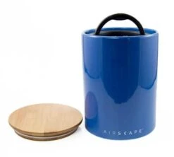 Boîte Conservatrice Céramique Bleu Avec Vide D'air 500g - Airscape 2 Boîte Conservatrice Céramique Bleu Avec Vide D'air 500g - Airscape -Maxi Coffee Soldes airscapebleu3