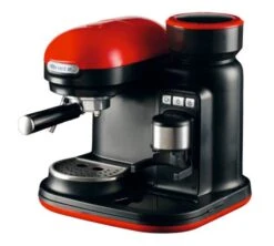 Machine Expresso Avec Broyeur ARIETE Moderna 1318 Rouge
