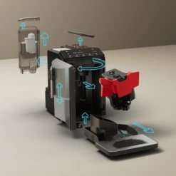 SIEMENS EQ300 - TF305E04 Inox Et Titane Métallisé - Garantie 3 Ans -Maxi Coffee Soldes assemblage schema
