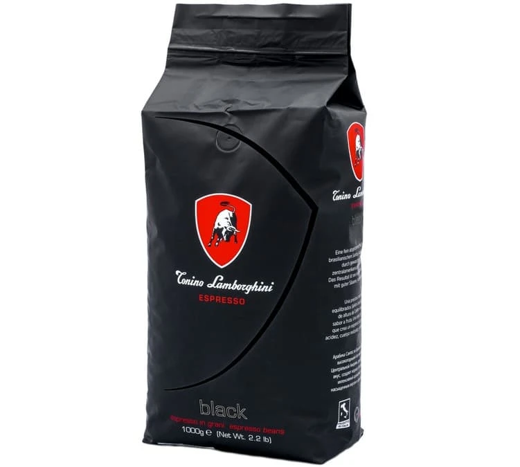 1kg café en grain Black - TONINO LAMBORGHINI 1kg Café En Grain Black - TONINO LAMBORGHINI -Maxi Coffee Soldes black 1000 gr tonino lamborghini