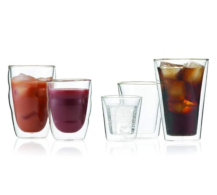 Verres double paroi BODUM - Pilatus 8cl, 25cl et 35cl Verres Double Paroi BODUM - Pilatus 8cl, 25cl Et 35cl -Maxi Coffee Soldes bodum assam pilatus