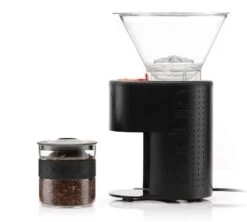 Moulin à Café BODUM Bistro 10903-01EURO-3 Noir Avec Timer -Maxi Coffee Soldes bodum bistro 10903 01euro 3 3