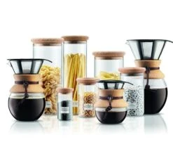 Boîte De Conservation - Yohki Avec Couvercle En Liège 0.6L - BODUM -Maxi Coffee Soldes bodum grpeliege