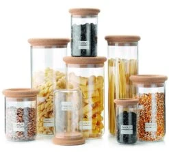 Boîte De Conservation - Yohki Avec Couvercle En Liège 1L - BODUM -Maxi Coffee Soldes bodumliege 1