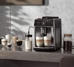 SAECO Gran Aroma SM6585/00 Métal Gris Garantie 3 Ans -Maxi Coffee Soldes boissons expresso broyeur saeco gran aroma sm6585