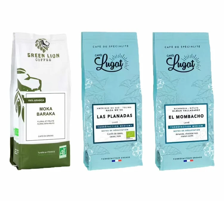 Pack découverte Café en grains pour Cafetière Filtre Pack Découverte Café En Grains Pour Cafetière Filtre -Maxi Coffee Soldes bundle grain pour filtre 1