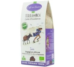 Café En Grains 100% Arabica Bio Ines - Papouasie - 200g - TERRAMOKA