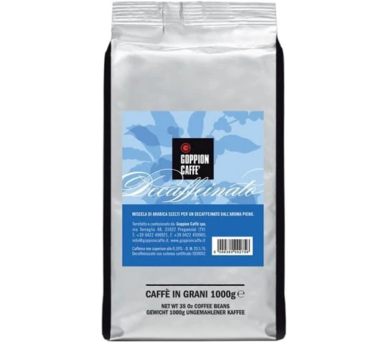 1 kg café en grain Décaféiné Miscela Espresso - GOPPION CAFFE 1 Kg Café En Grain Décaféiné Miscela Espresso - GOPPION CAFFE -Maxi Coffee Soldes cafe grains decafeine goppion caffe
