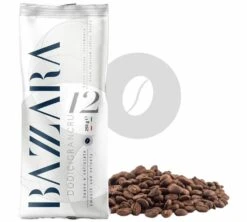 250g Café En Grain Dodicigrancru 100% Arabica - BAZZARA -Maxi Coffee Soldes cafeengrainbazzaradodicigrancru250grains