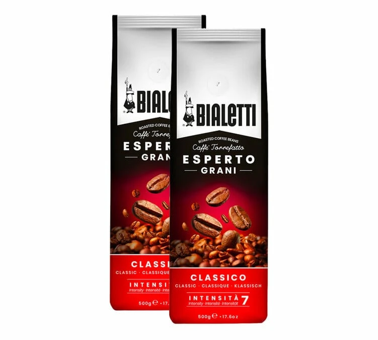 2x500g Café en grain Esperto Classico - BIALETTI 2x500g Café En Grain Esperto Classico - BIALETTI -Maxi Coffee Soldes