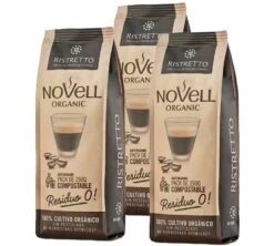 3x250g Café En Grain Bio Ristretto - Novell