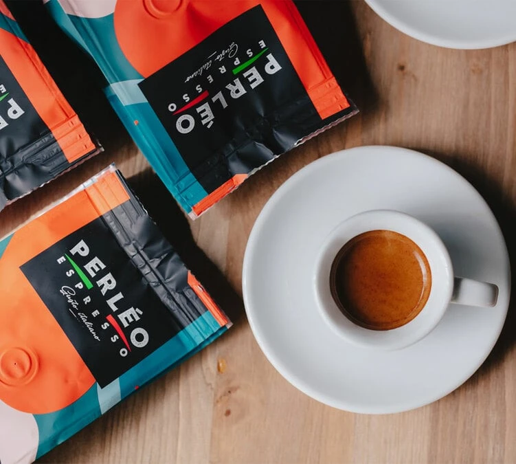 1kg café en grain Cremoso- PERLEO ESPRESSO 1kg Café En Grain Cremoso- PERLEO ESPRESSO -Maxi Coffee Soldes cafeengrainperleoespressotassepaquets 4