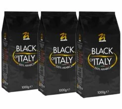 Café En Grains 100% Arabica Black Of Italy Zicaffè 3kg