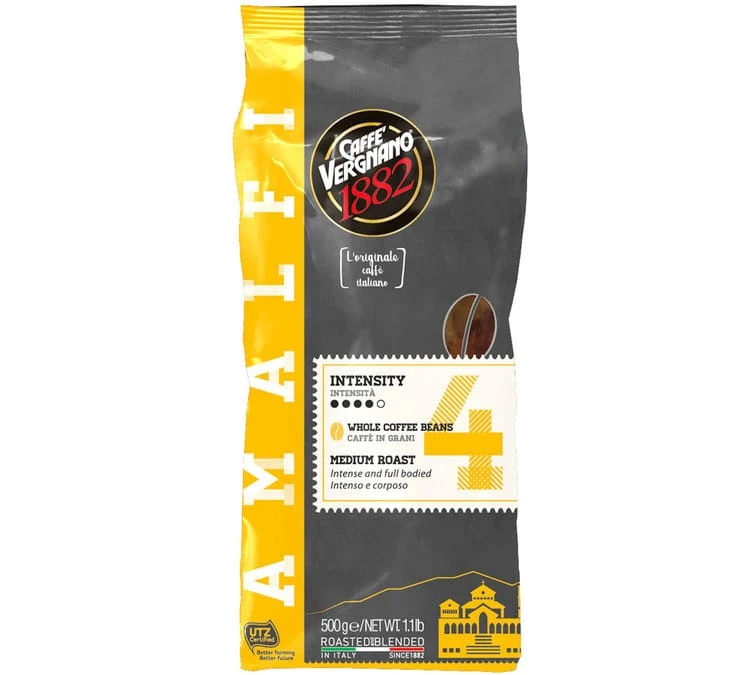Café en grains - 500g - City Line Amalfi - Caffé Vergnano Caffè Vergnano Café En Grains - 500g - City Line Amalfi - Caffé Vergnano -Maxi Coffee Soldes caffe vergnano city line 500g amalfi