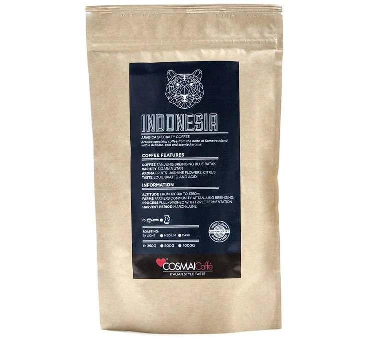 250g café en grain Specialty Indonesia - Cosmai Caffè 250g Café En Grain Specialty Indonesia - Cosmai Caffè -Maxi Coffee Soldes cosmai indonesia specialty coffee 250g grain 1