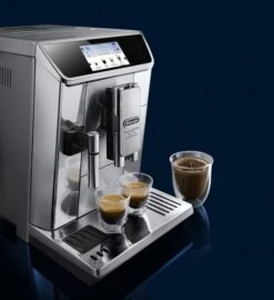 DELONGHI PrimaDonna Elite Expérience ECAM 650.85 MS Garantie 5 Ans -Maxi Coffee Soldes ecam 650.85.ms dx blu caf cioc