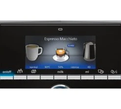 SIEMENS EQ.9+ S700 Home Connect Dark Inox TI9573X5RW Garantie 3 Ans -Maxi Coffee Soldes ecran barista siemens eq9 s700