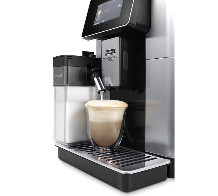 DELONGHI Primadonna Soul ECAM 610.75.MB Carafe à café + Mug Contigo OFFERT Garantie 5 ans DELONGHI Primadonna Soul ECAM 610.75.MB Carafe à Café + Mug Contigo OFFERT Garantie 5 Ans -Maxi Coffee Soldes expresso broyeur ecam 550.65.sb delonghi cortado 2