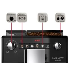 MELITTA Latticia F300-100 One Touch Garantie 3 Ans 8 MELITTA Latticia F300-100 One Touch Garantie 3 Ans -Maxi Coffee Soldes expresso broyeur melitta latticia silencieuse