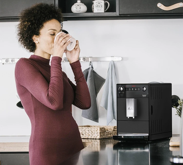 MELITTA Purista® F230-104 noir mat Garantie 3 ans MELITTA Purista® F230-104 Noir Mat Garantie 3 Ans -Maxi Coffee Soldes