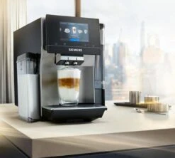 SIEMENS EQ.700 Intégral Noir Inox TQ707R03 Garantie 3 Ans -Maxi Coffee Soldes face siemens eq 700 tq707r03