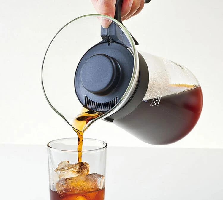 Carafe pour café glacé HARIO V60 VIC-02B Carafe Pour Café Glacé HARIO V60 VIC-02B -Maxi Coffee Soldes hario iced coffee 2