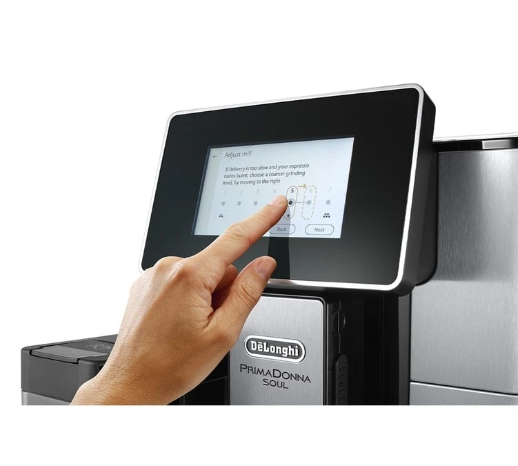 DELONGHI Primadonna Soul ECAM 610.74.MB Mug To Go Pack Zen Garantie 5 ans DELONGHI Primadonna Soul ECAM 610.74.MB Mug To Go Pack Zen Garantie 5 Ans -Maxi Coffee Soldes interface soul