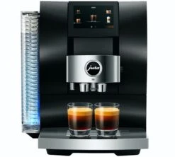 JURA Z10 Aluminium Black EA Smart Connect Inclus Garantie 3 Ans -Maxi Coffee Soldes jura z10 aluminium black ecran