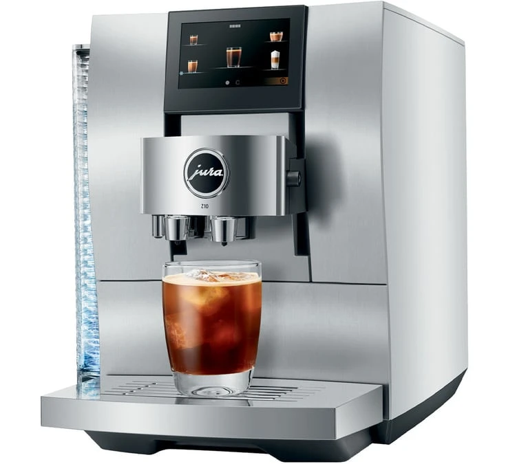 JURA Z10 White Aluminium EA Smart Connect inclus Garantie 3 ans JURA Z10 White Aluminium EA Smart Connect Inclus Garantie 3 Ans -Maxi Coffee Soldes jura z10 white aluminium face