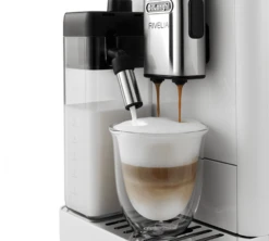 DELONGHI Rivelia FEB 4455.W Blanc Arctique (Latte) - Garantie 5 Ans -Maxi Coffee Soldes latte 5