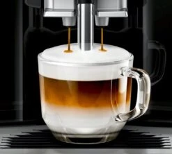 Siemens EQ.300 S100 Exclusive Noir TI35A209RW Garantie 3 Ans -Maxi Coffee Soldes latte expresso broyeur siemens eq300 s100 exclu