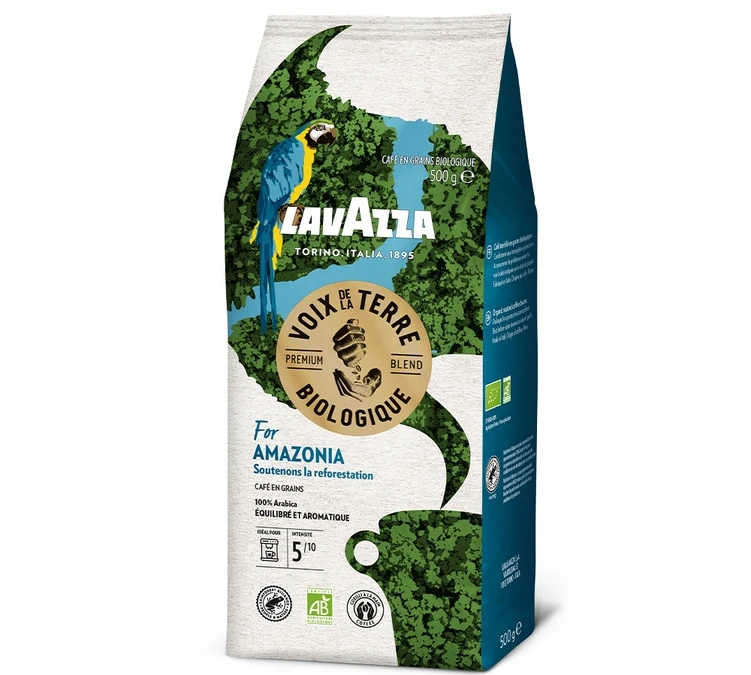 500gr Café en grains Lavazza - Voix de la terre for Amazonia Bio 500gr Café En Grains Lavazza - Voix De La Terre For Amazonia Bio -Maxi Coffee Soldes lavazza amazonia