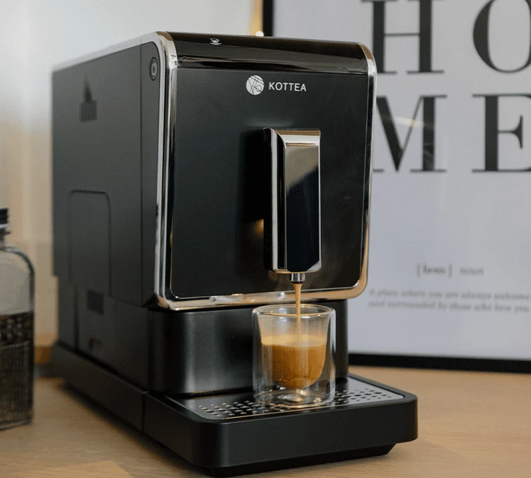 KOTTEA Espressima Black CK307B Garantie 3 ans KOTTEA Espressima Black CK307B Garantie 3 Ans -Maxi Coffee Soldes machine a cafe kottea ck307.black