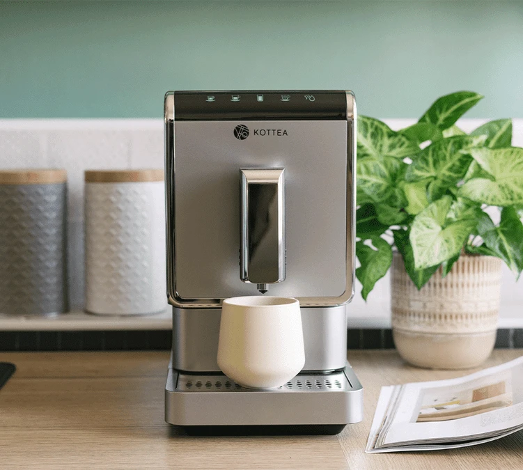 KOTTEA Espressima Silver CK307S Garantie 3 ans KOTTEA Espressima Silver CK307S Garantie 3 Ans -Maxi Coffee Soldes machine a cafe kottea ck307.silver