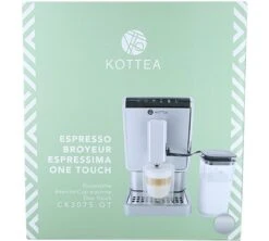KOTTEA Espressima Silver One Touch CK307S.OT Garantie 3 Ans 5 KOTTEA Espressima Silver One Touch CK307S.OT Garantie 3 Ans -Maxi Coffee Soldes machine a cafe kottea one touch 1