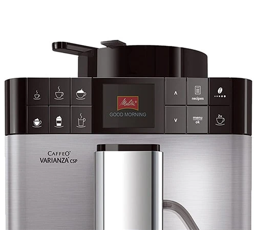 Melitta Caffeo Varianza CSP Inox F580-100 Garantie 3 ans Melitta Caffeo Varianza CSP Inox F580-100 Garantie 3 Ans -Maxi Coffee Soldes melitta varianza